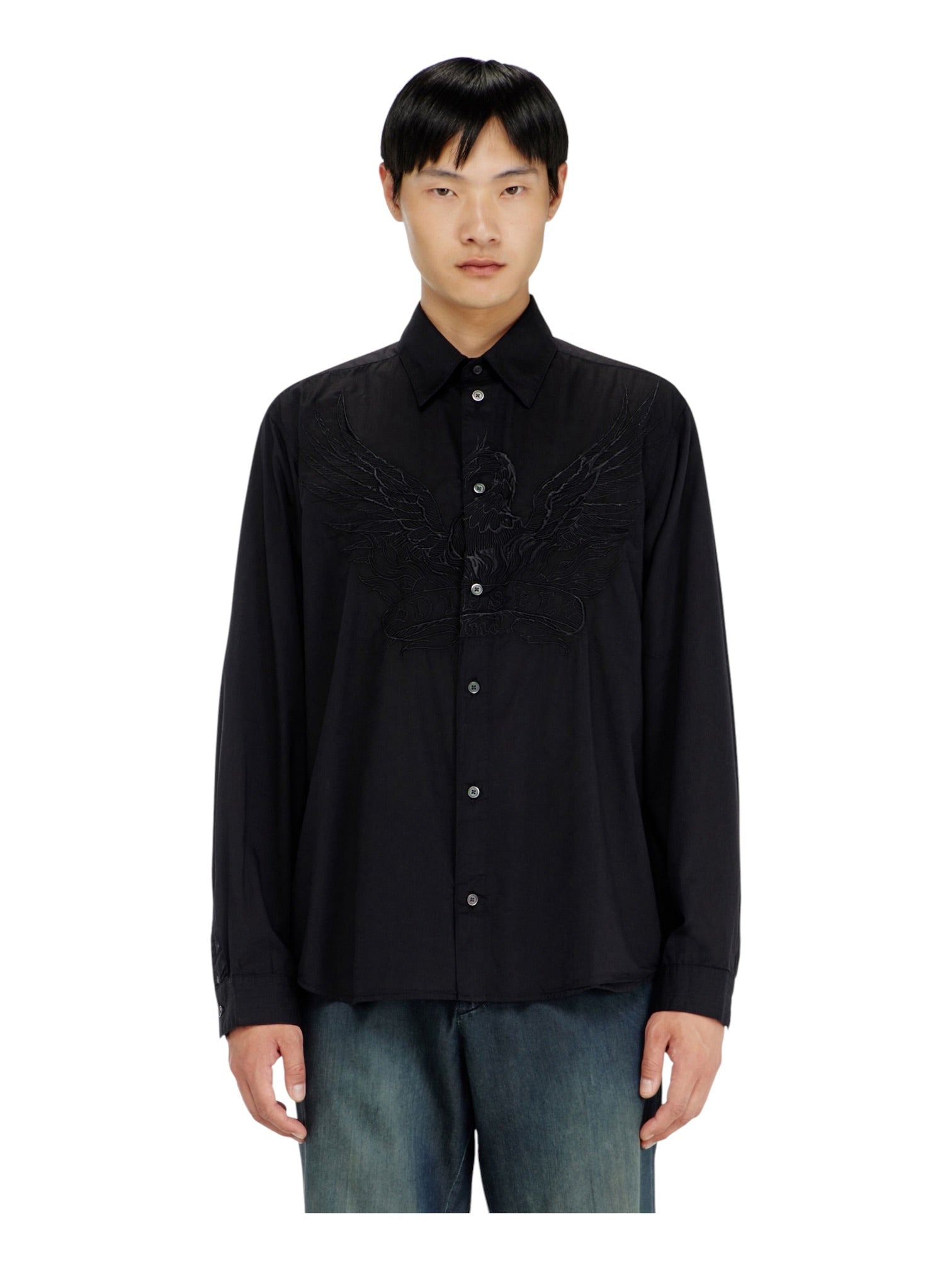 Probus Diesel S Simply A Jmck Shirt Black Diesel S Simply A Jmck Shirt Black 48
