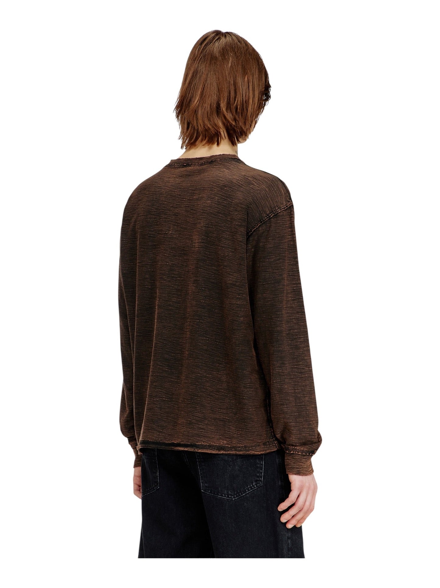 Probus Diesel T-Ardy-LS T-Shirt Brown Diesel T-Ardy-LS T-Shirt Brown S
