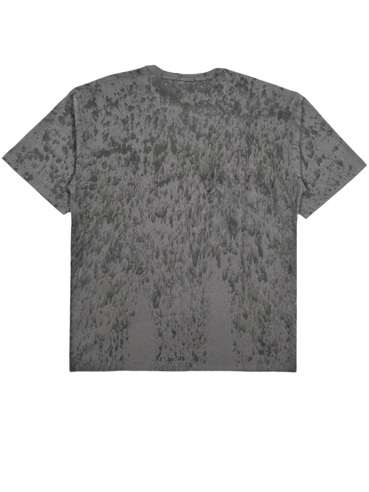 The DIESEL T-BOXT-K6 T-shirt in black, offered by DIESEL, features a bold aesthetic with an abstract, speckled, and splotchy design covering the entire back. Made from high-quality cotton for ultimate comfort and style.