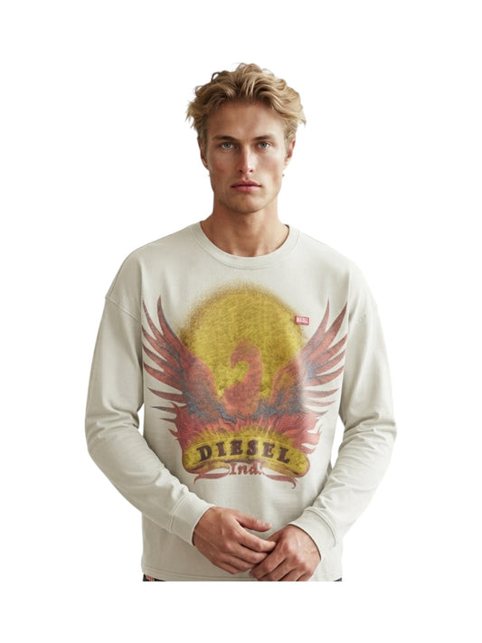 Probus Diesel T Boxt LS AA1 T-Shirt Natural Diesel T Boxt LS AA1 T-Shirt Natural S