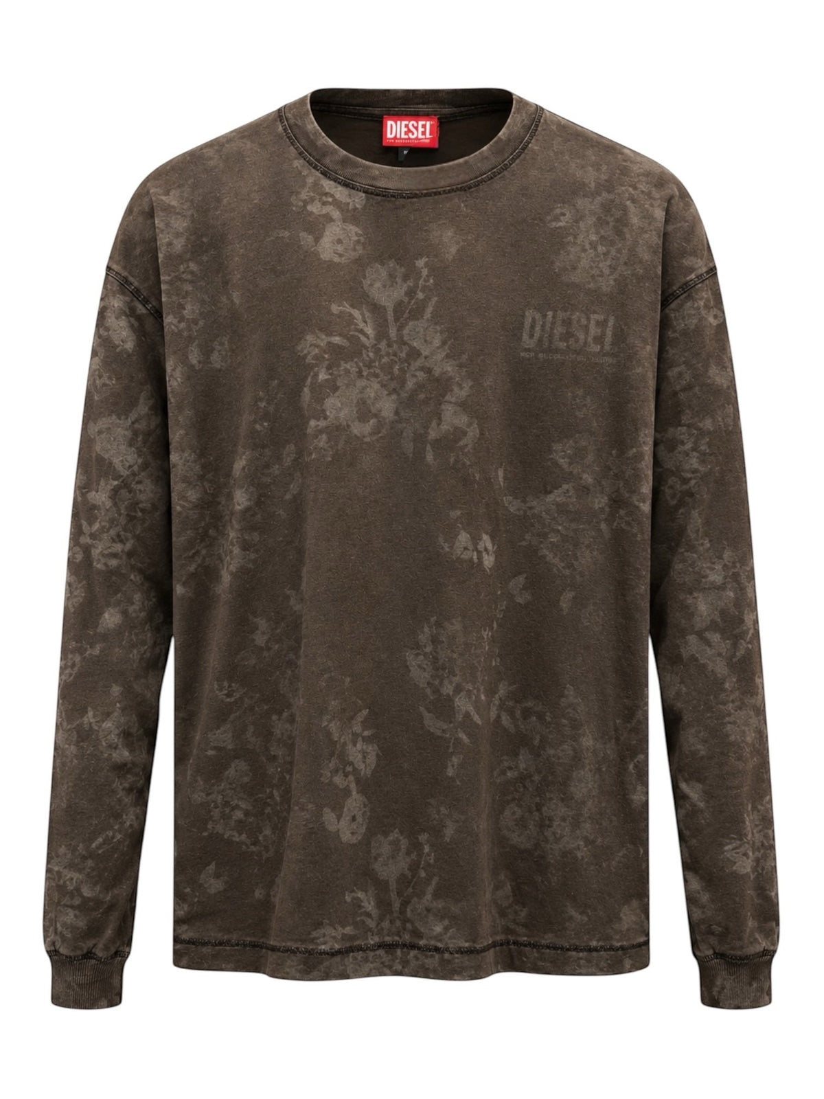 Probus Diesel T Boxt LS Not T-Shirt Chocolate Diesel T Boxt LS Not T-Shirt Chocolate S