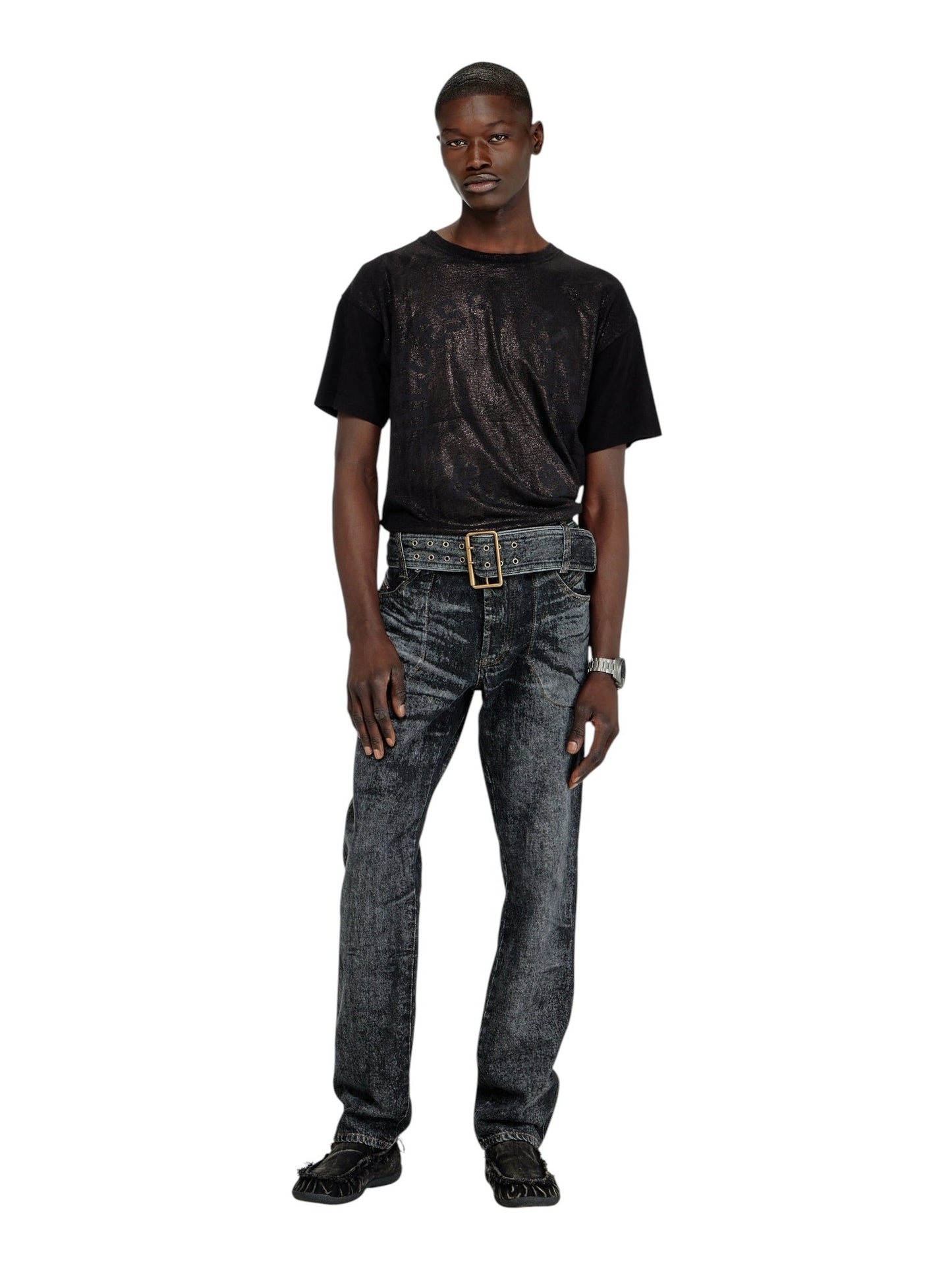Diesel T Norm Aa2 T Shirt Black