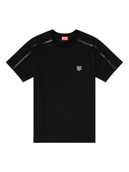 Diesel T Norm Fl T-Shirt in Deep Black for Stylish Comfort – Probus