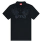 Diesel T Phen Polo Shirt Off Black