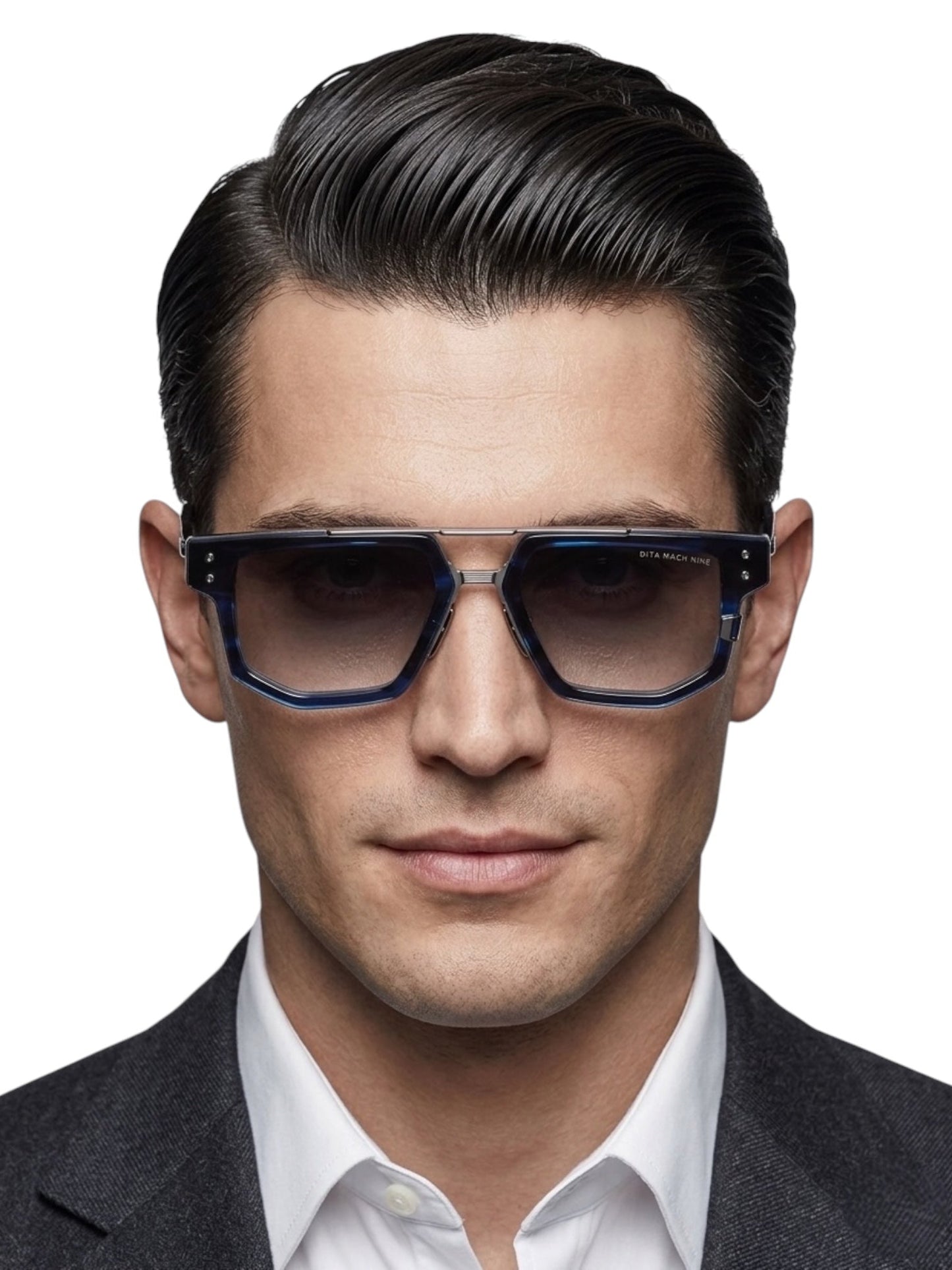 Dita MACH-NINE DTS478-A-03 Blue Swirl