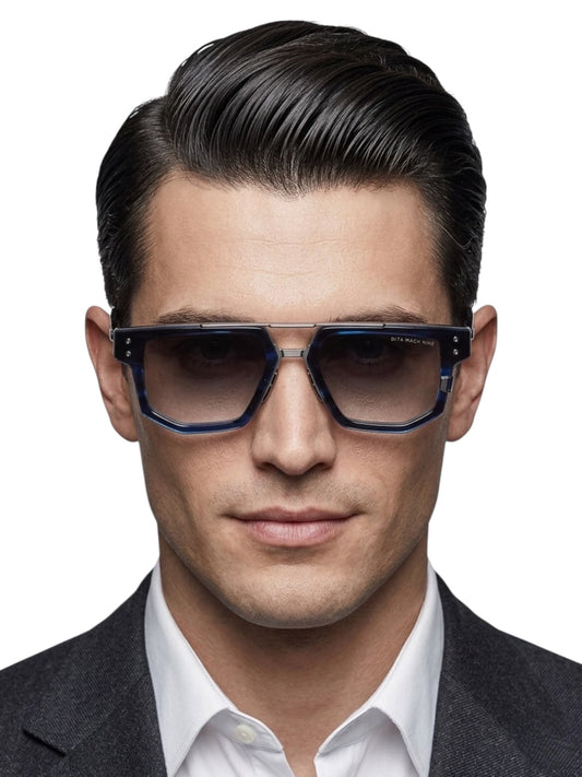 Dita MACH-NINE DTS478-A-03 Blue Swirl