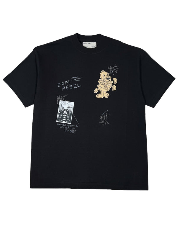 Domrebel Dollars t-shirt black