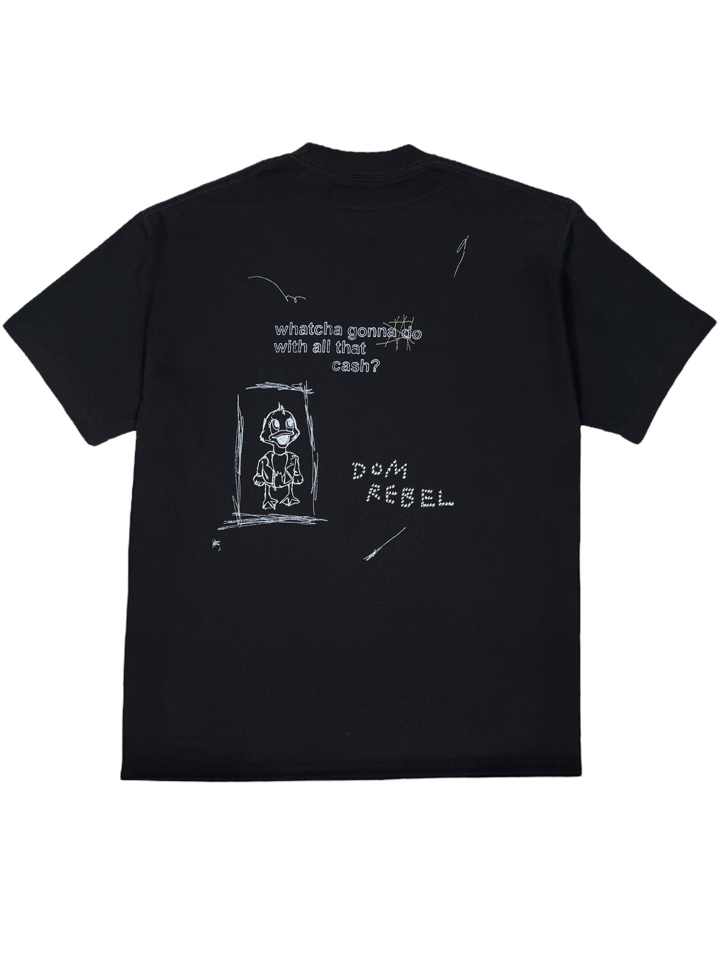 Domrebel Dollars t-shirt black