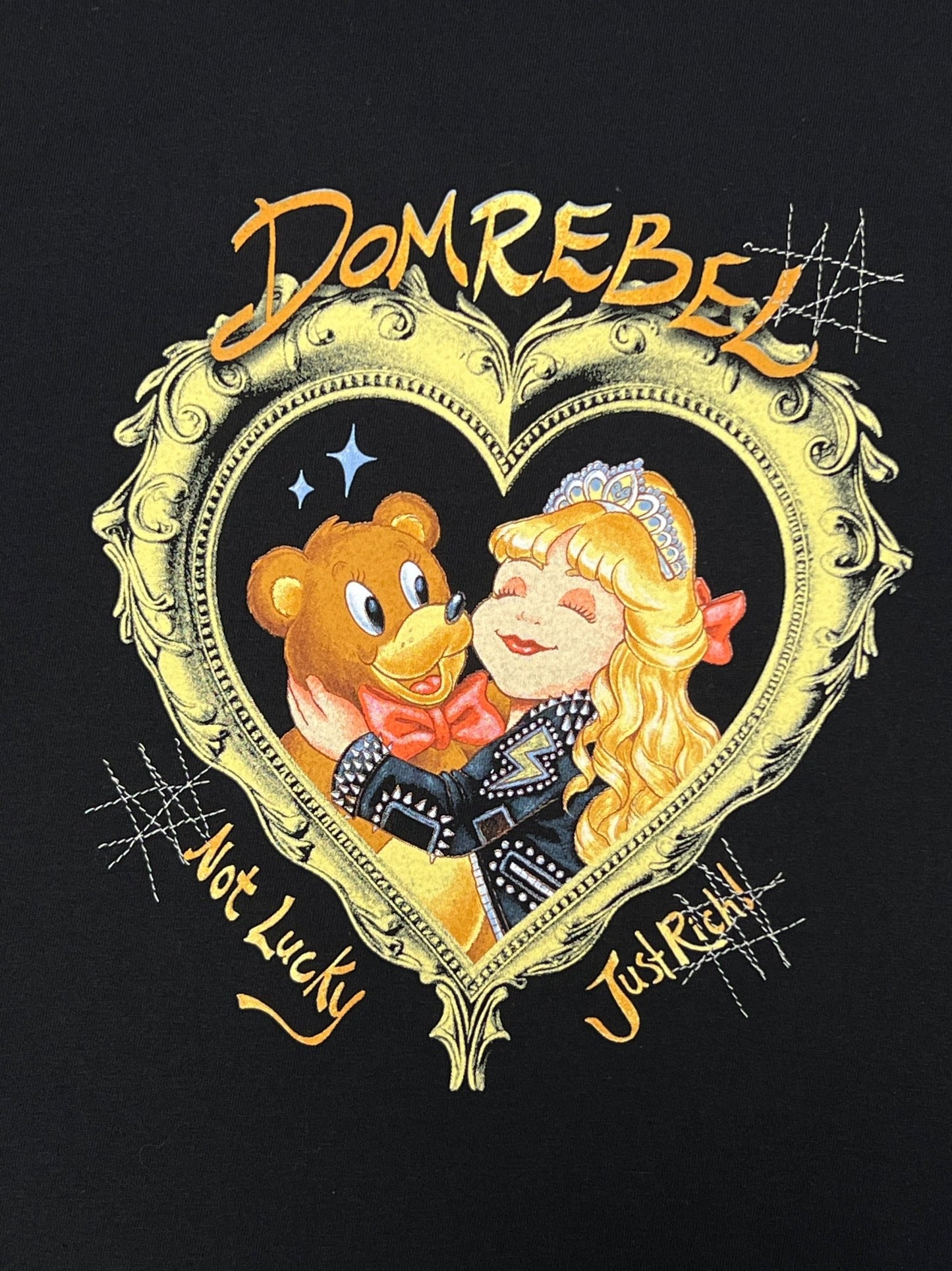 Domrebel Just rich t-shirt black