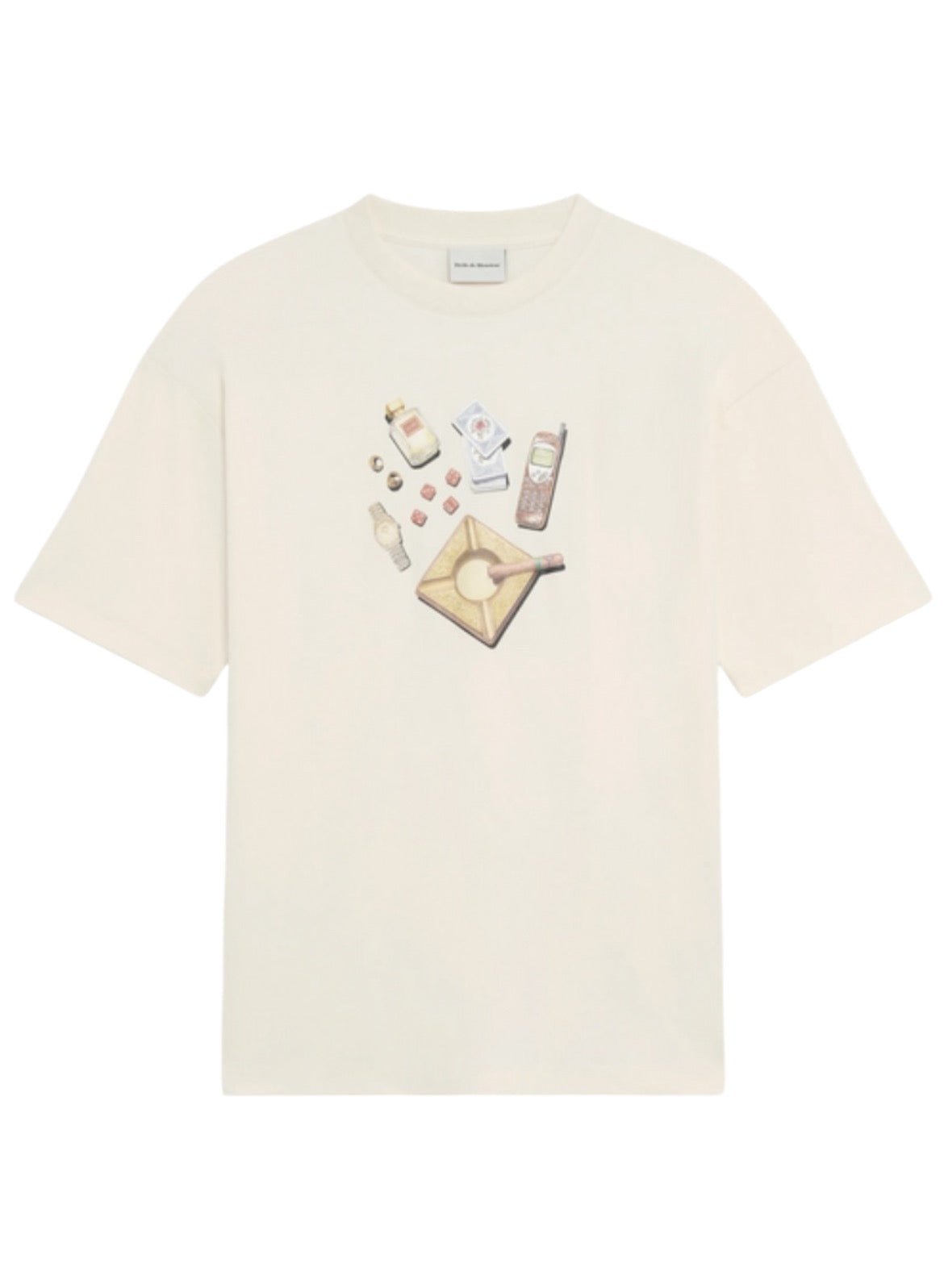 E TS218 CO002 CM Le T Shirt Soiree Cream Probus Cream S