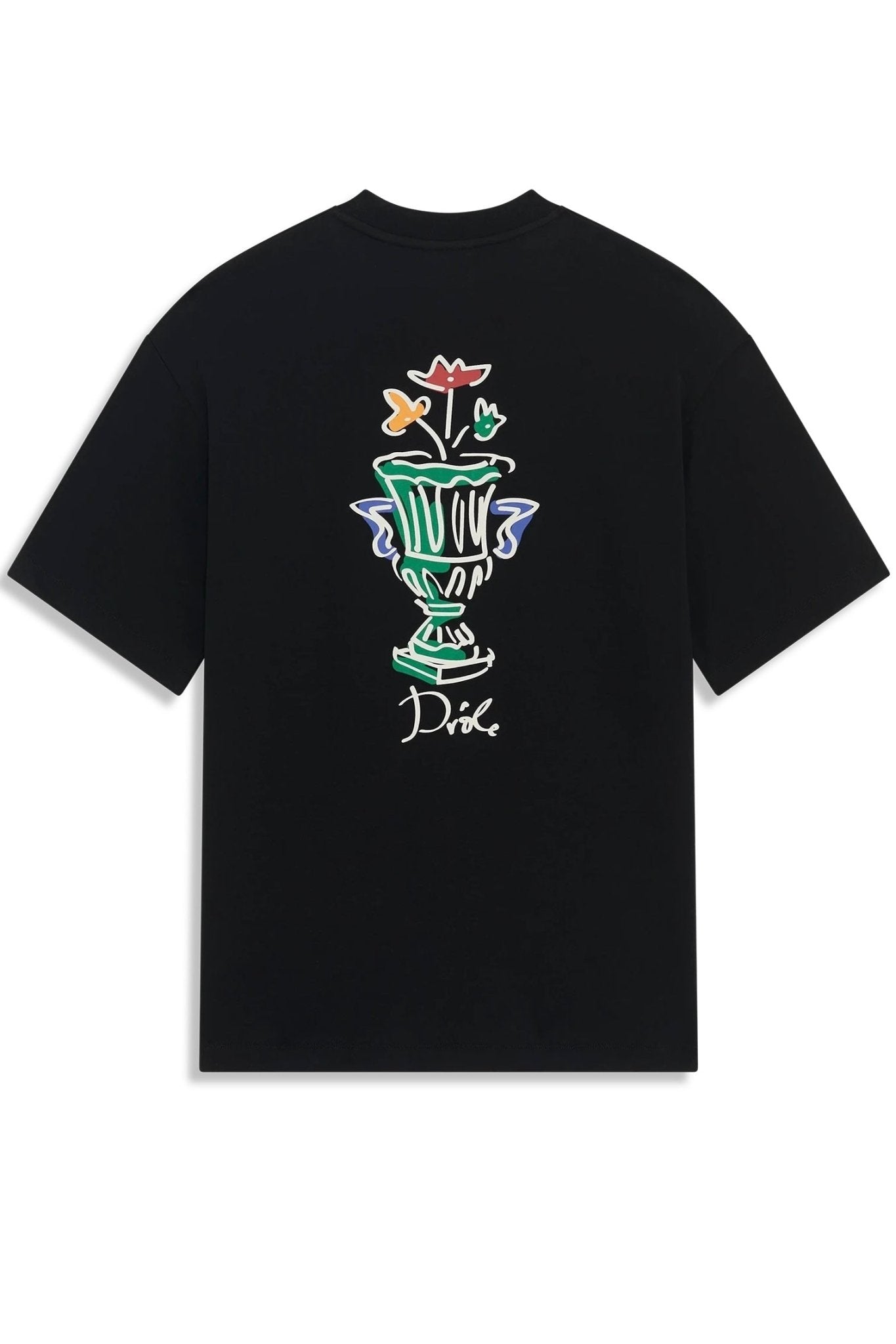 Drôle de Monsieur F-TS225-CO002-BL Le T-shirt Vase Blk