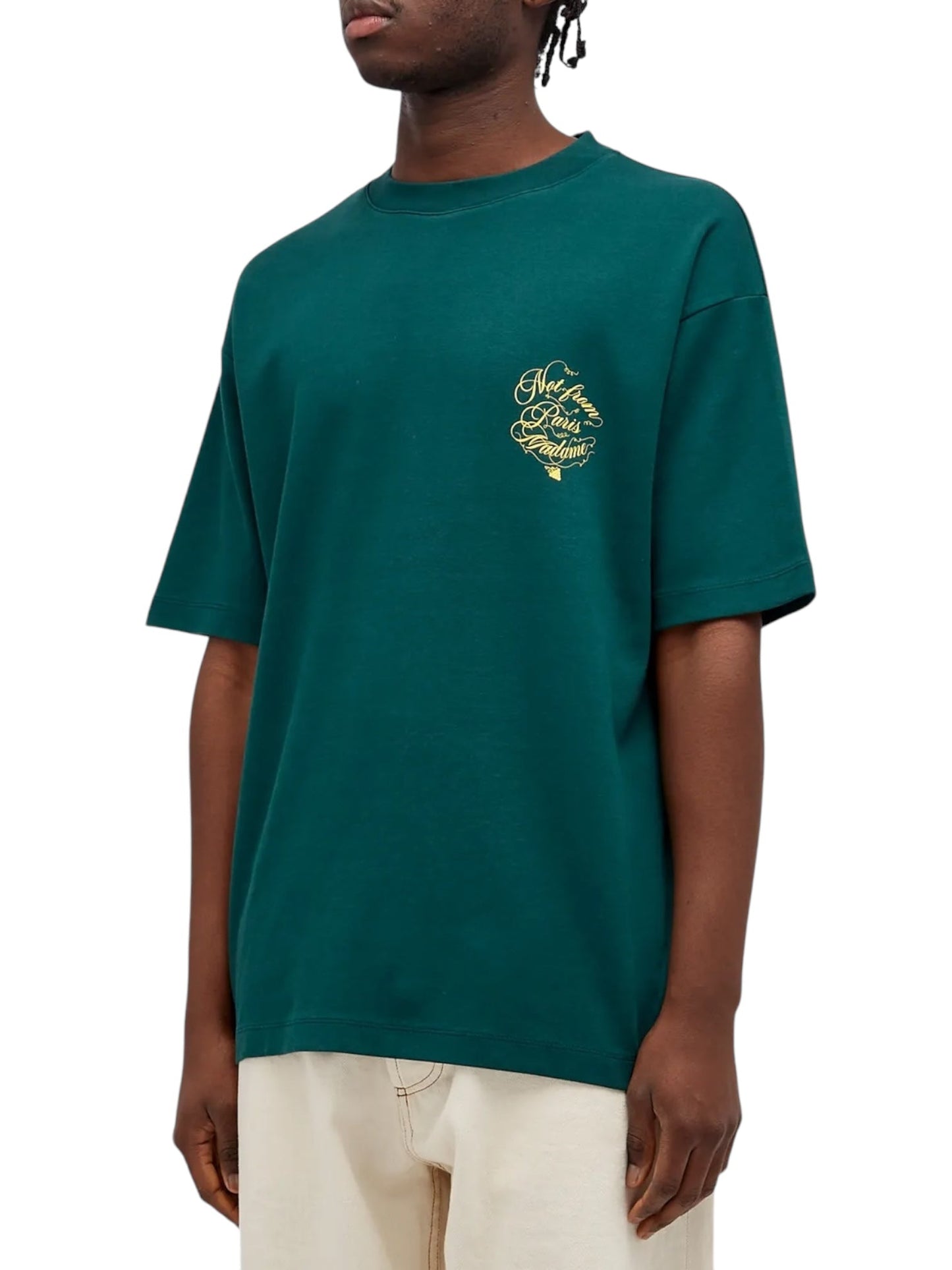 Drôle de Monsieur F-TS226-CO002-Dgn Le T-shirt Green