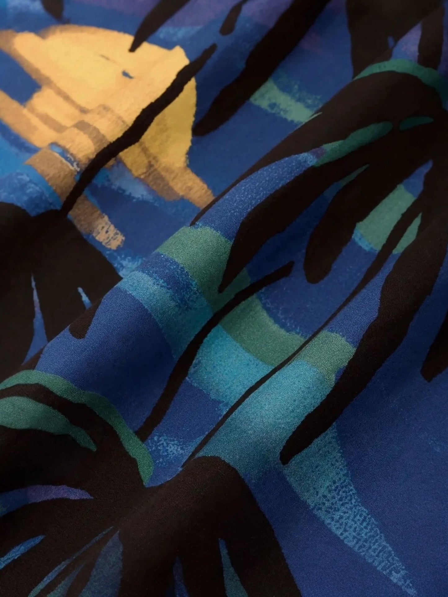 Drôle de Monsieur K-SH228-CO280-NY Chemise Palm Navy