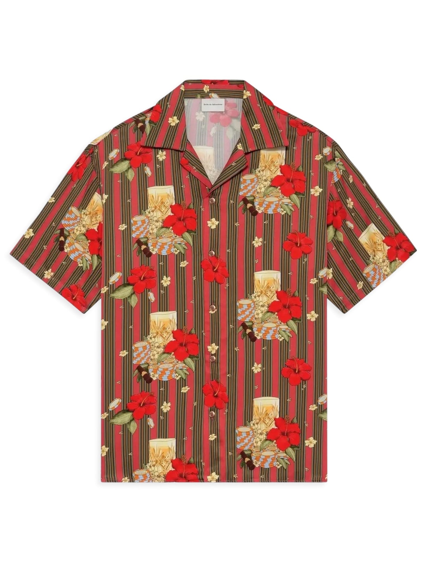 Drôle de Monsieur K-SH230-VI031-PK Chemise Club Pink