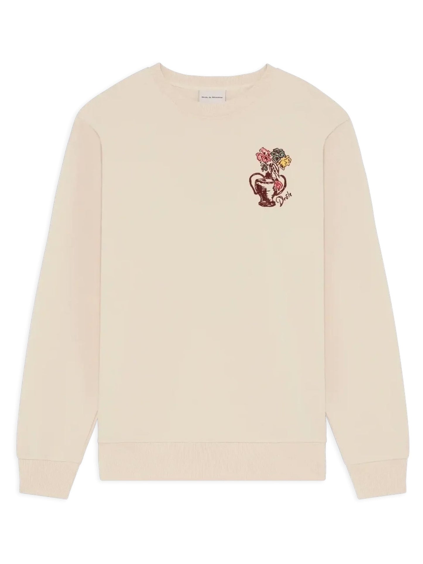 Drôle de Monsieur K-SW202-CO127-SD Sweat Vase Havana Sand