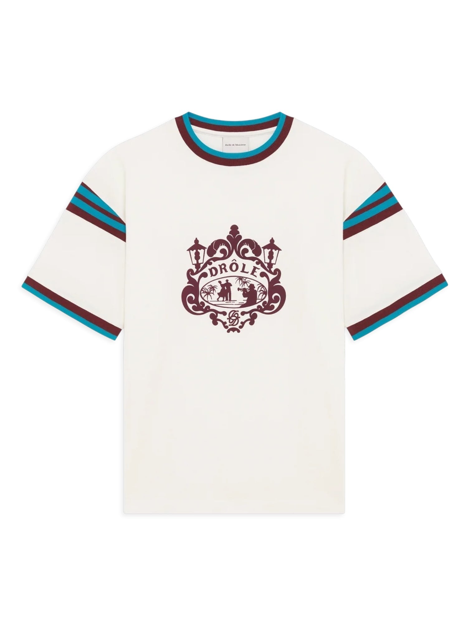 Drôle de Monsieur K-TS293-CO248-OW T-shirt Danseurs White