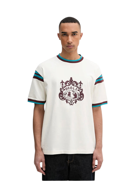 Drôle de Monsieur K-TS293-CO248-OW T-shirt Danseurs White