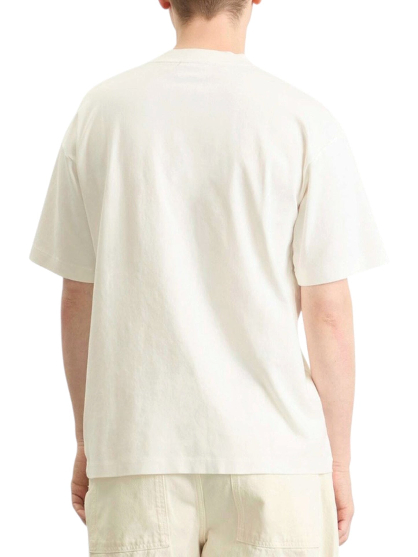 Drôle de Monsieur K-TS300-CO002-OW T-shirt Hibiscus White