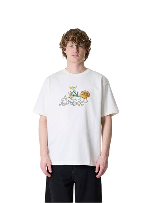 Drôle de Monsieur K-TS303-CO248-OW T-shirt  Shell White