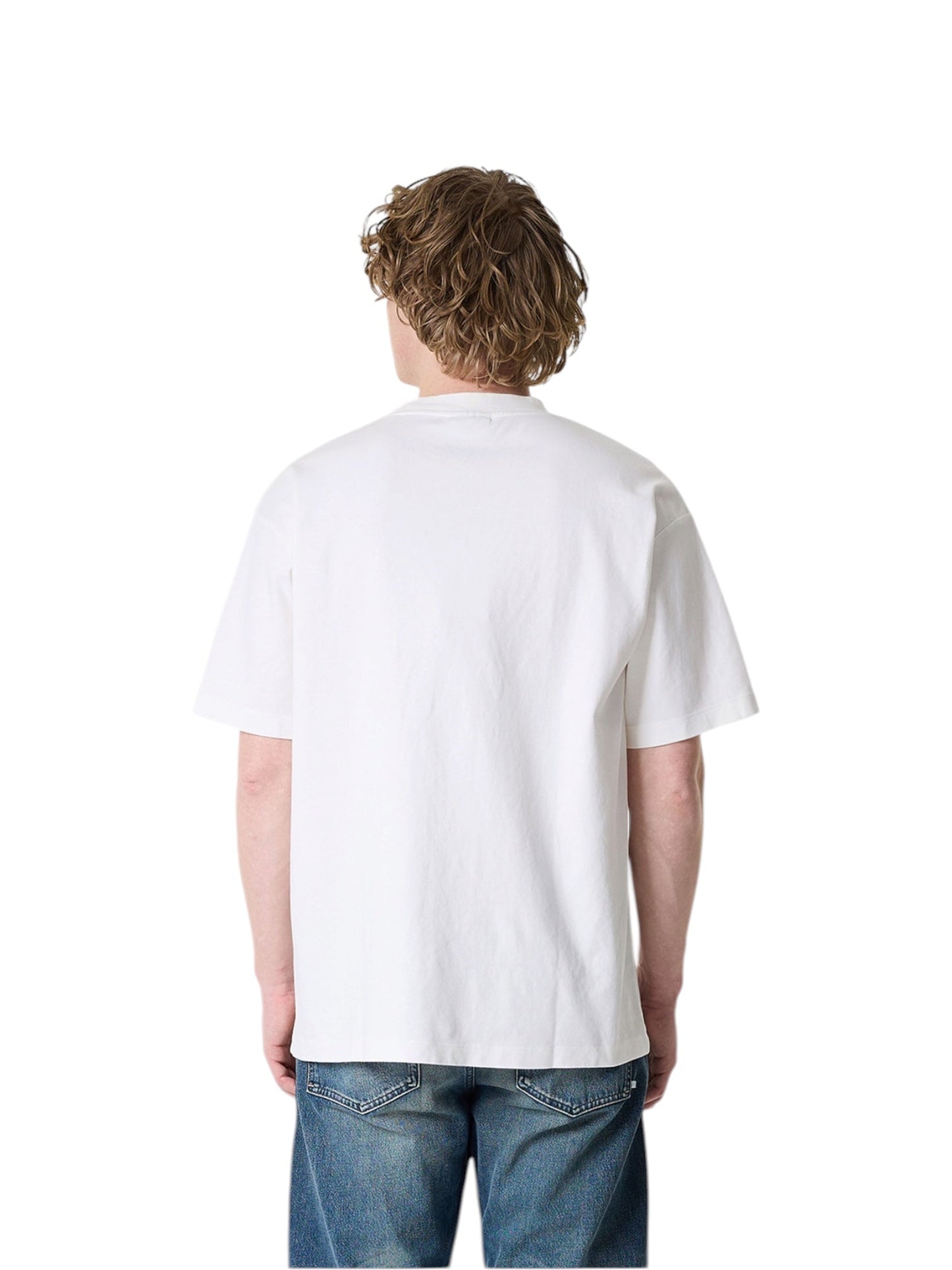 Drôle de Monsieur K-TS307-CO002-OW T-shirt Café White