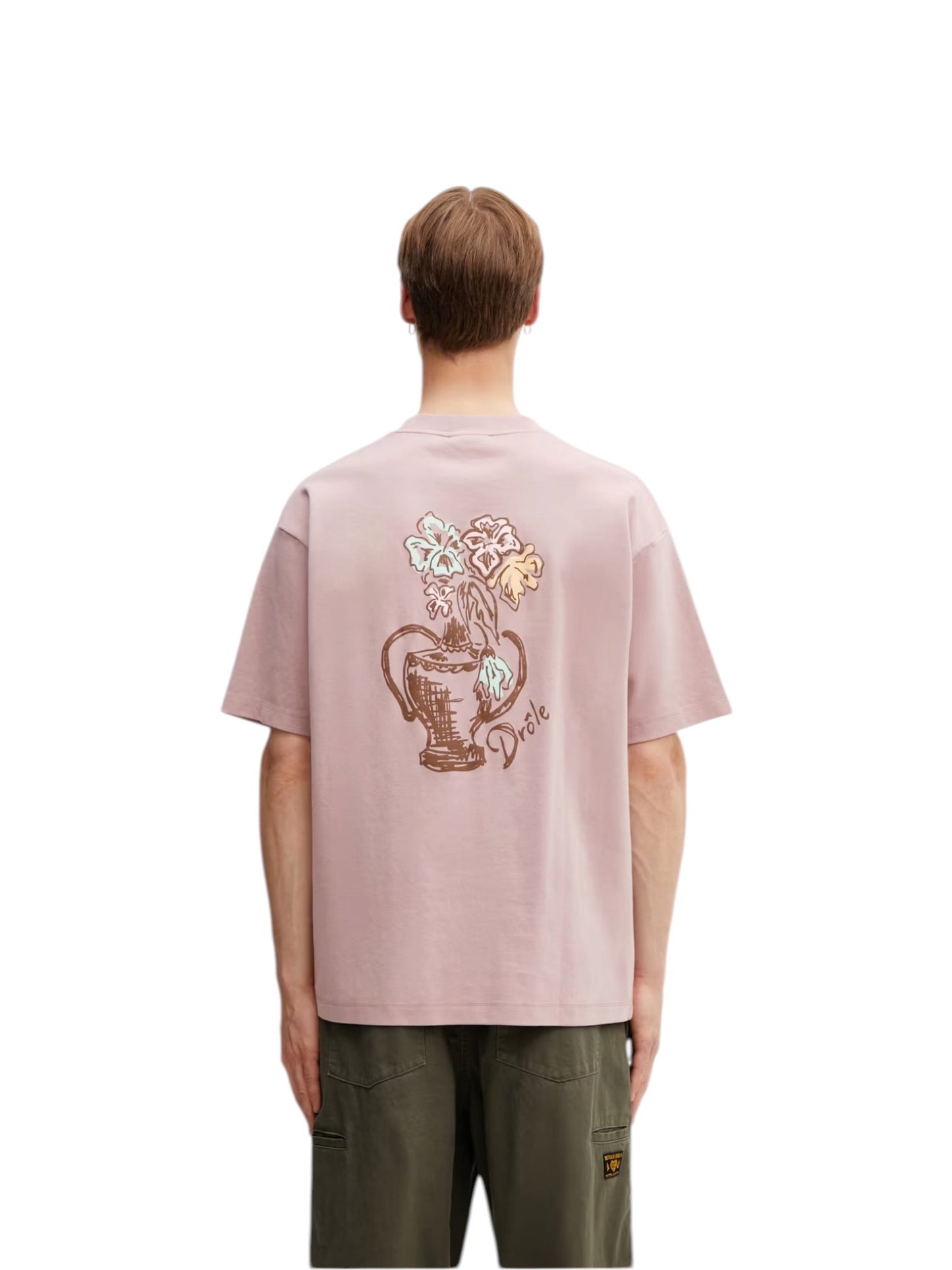 Drôle de Monsieur K-TS308-CO002-OPI T-shirt Havana Pink