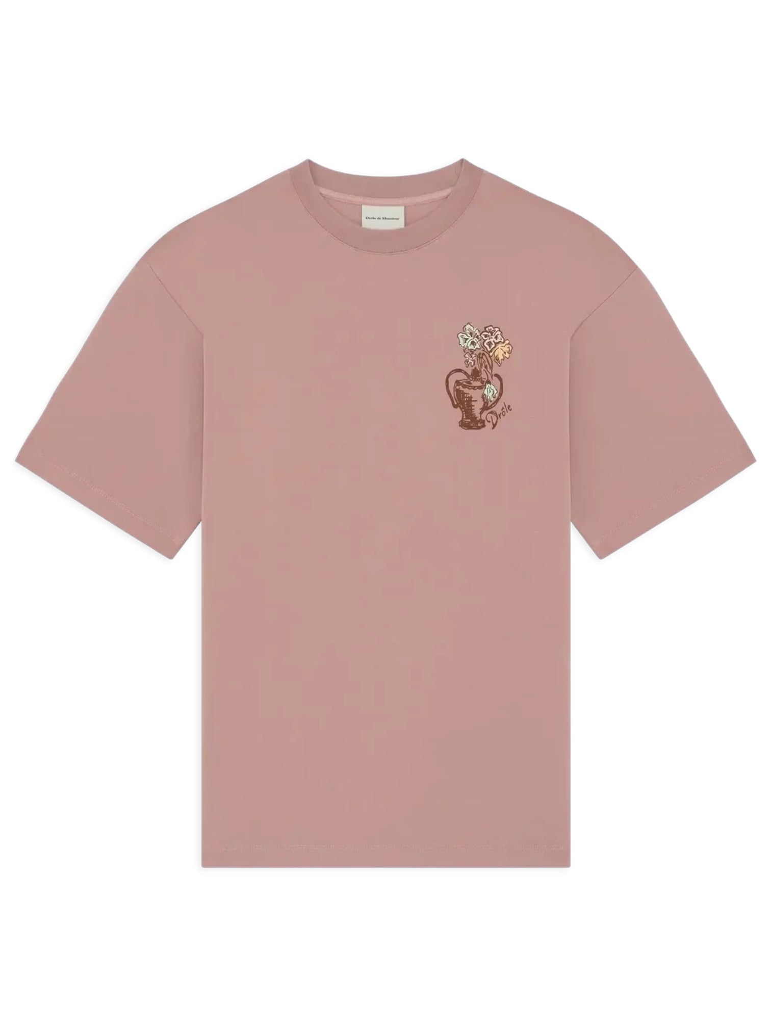 Drôle de Monsieur K-TS308-CO002-OPI T-shirt Havana Pink