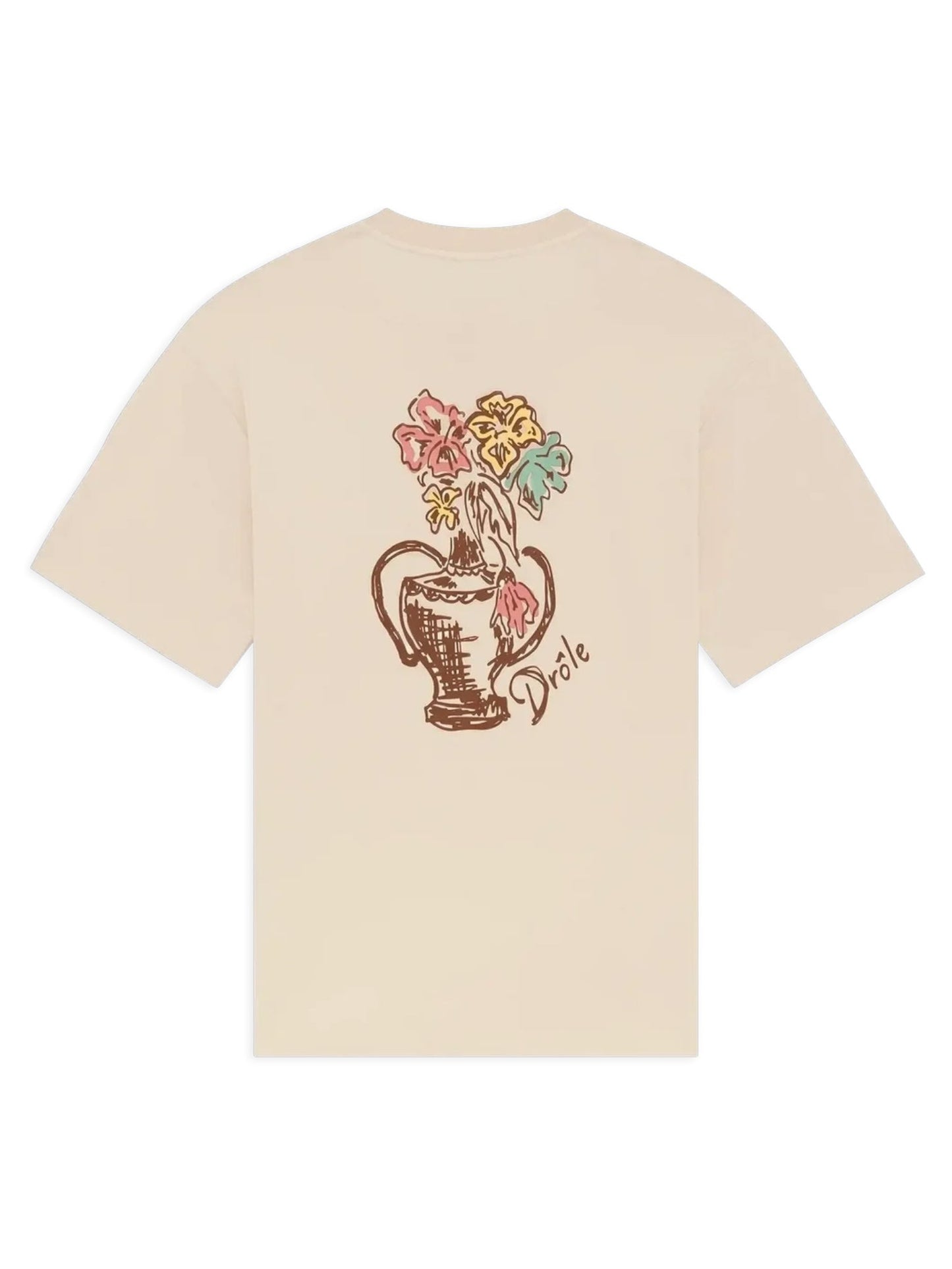 Drôle de Monsieur K-TS308-CO002-SD T-shirt Havana Sand