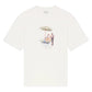 Drôle de Monsieur K-TS310-CO002-OW T-shirt Fleuriste White