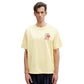 Drôle de Monsieur K-TS316-CO248-LYL T-Shirt D Hibiscu Yellow
