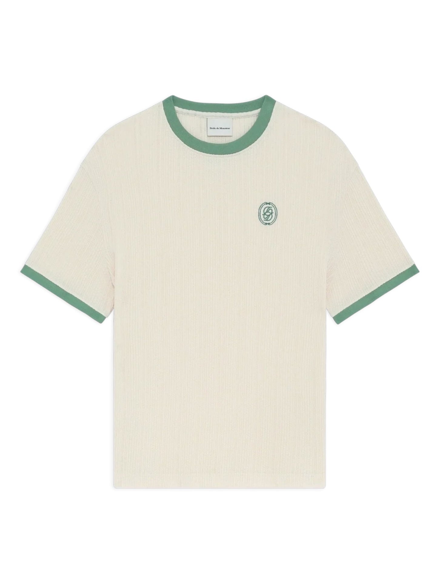Drôle de Monsieur K-TS317-CO267-OW T-Shirt D Miroir Off White