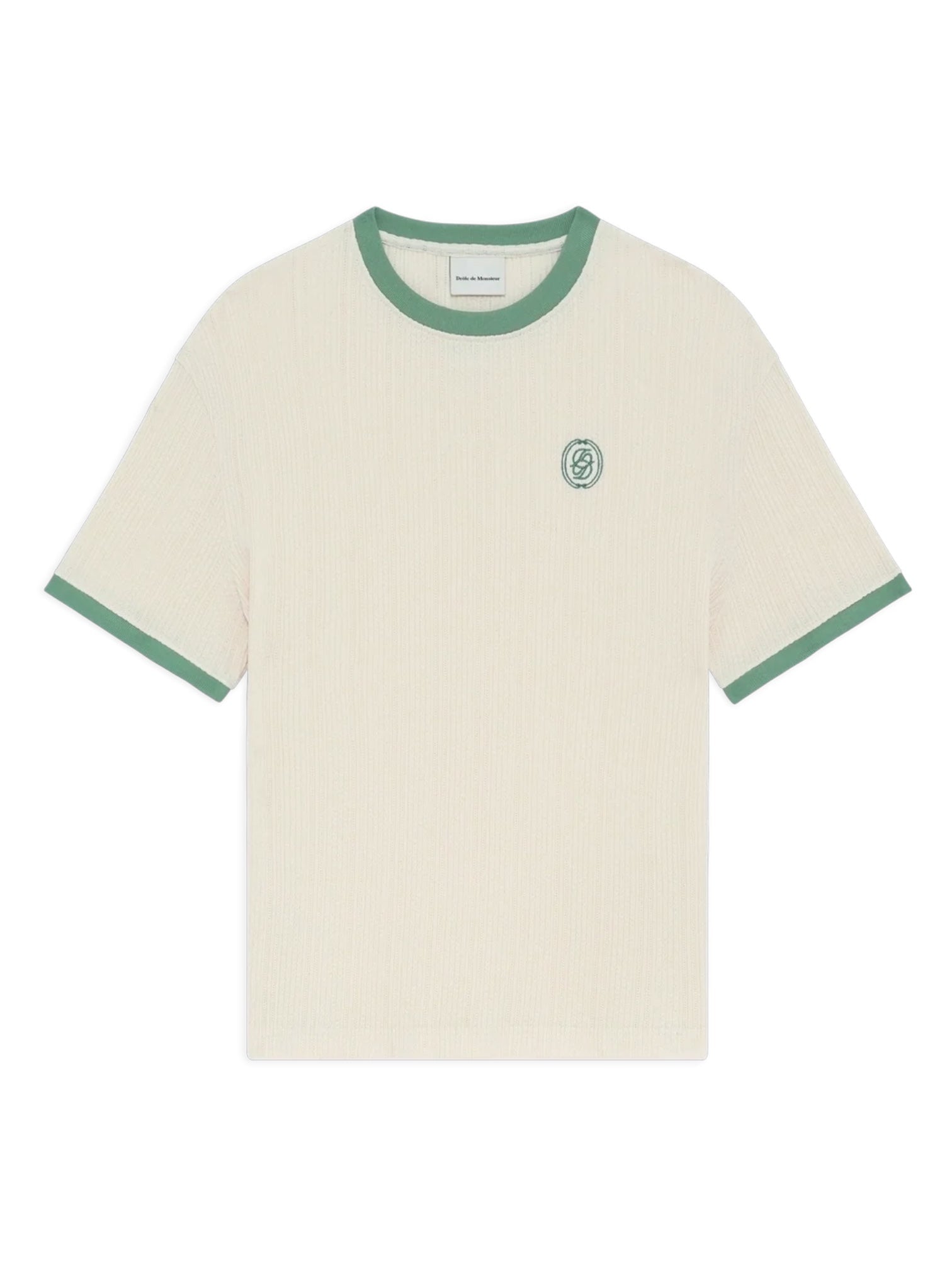 Drôle de Monsieur K-TS317-CO267-OW T-Shirt D Miroir Off White