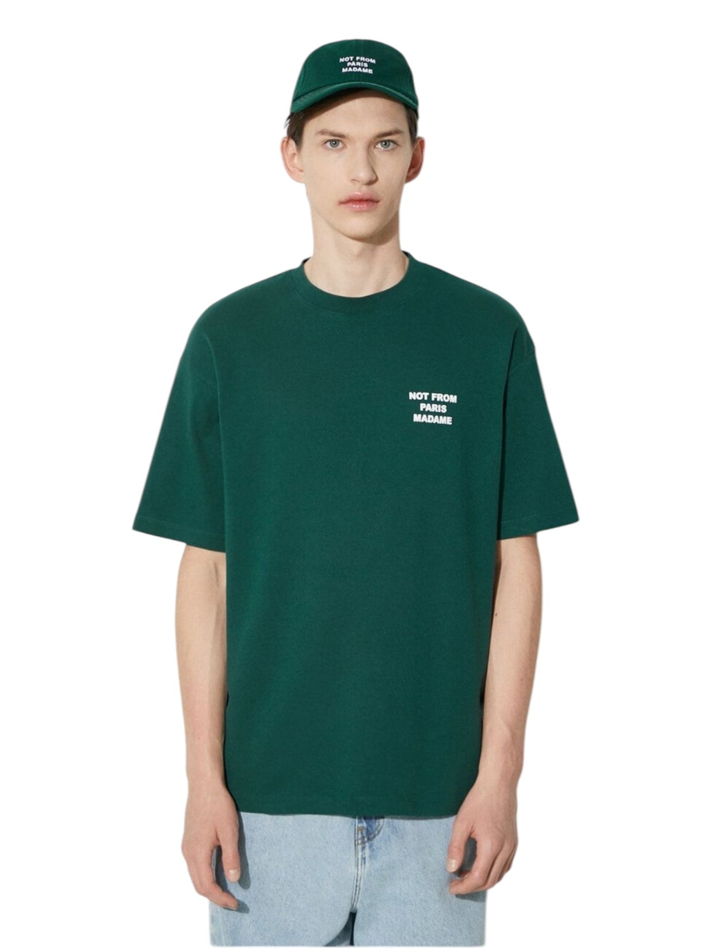 Drôle de Monsieur Perm-TS203-CO002-Dgn Le T-shirt Ggreen