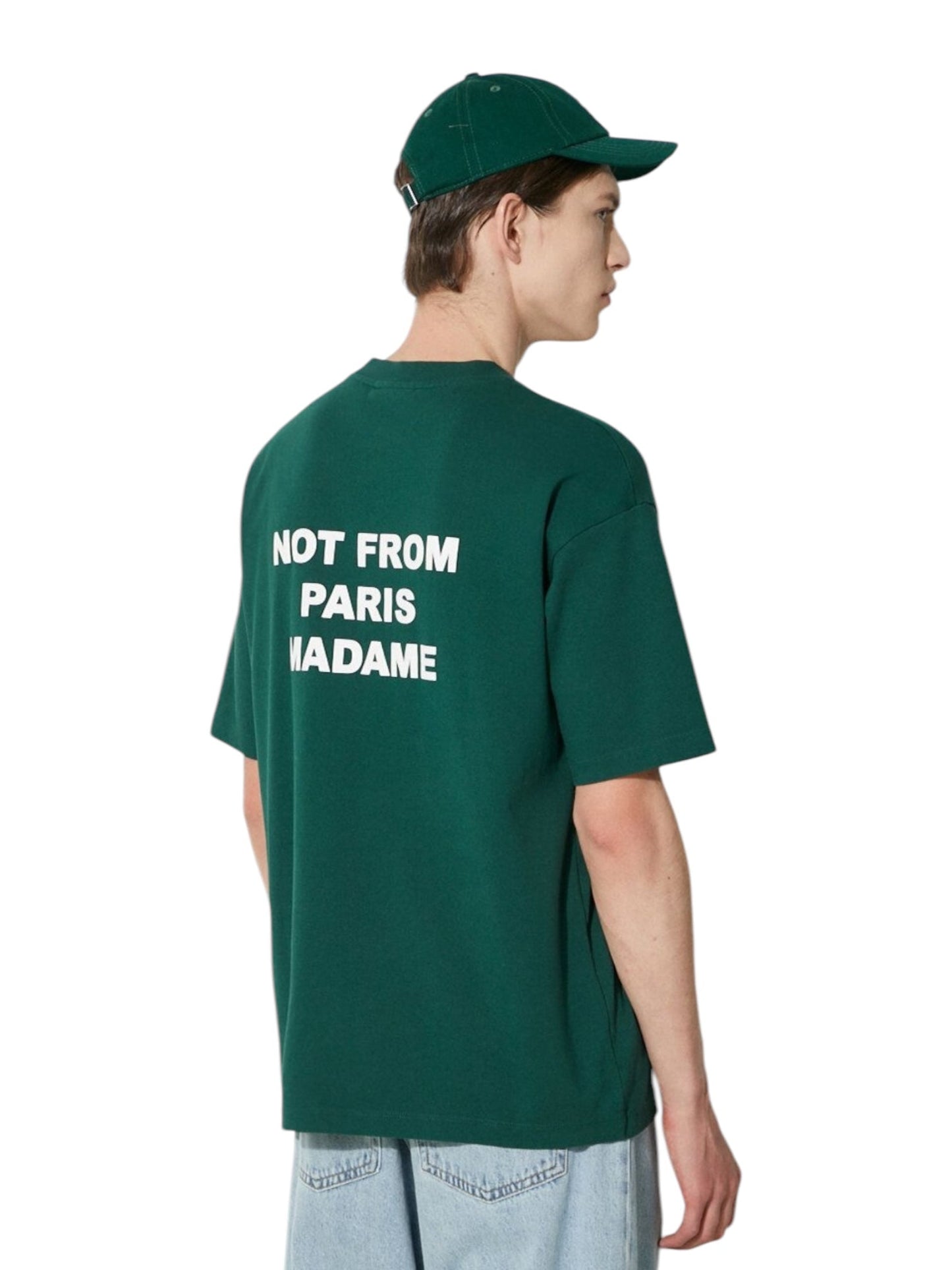 Drôle de Monsieur Perm-TS203-CO002-Dgn Le T-shirt Ggreen