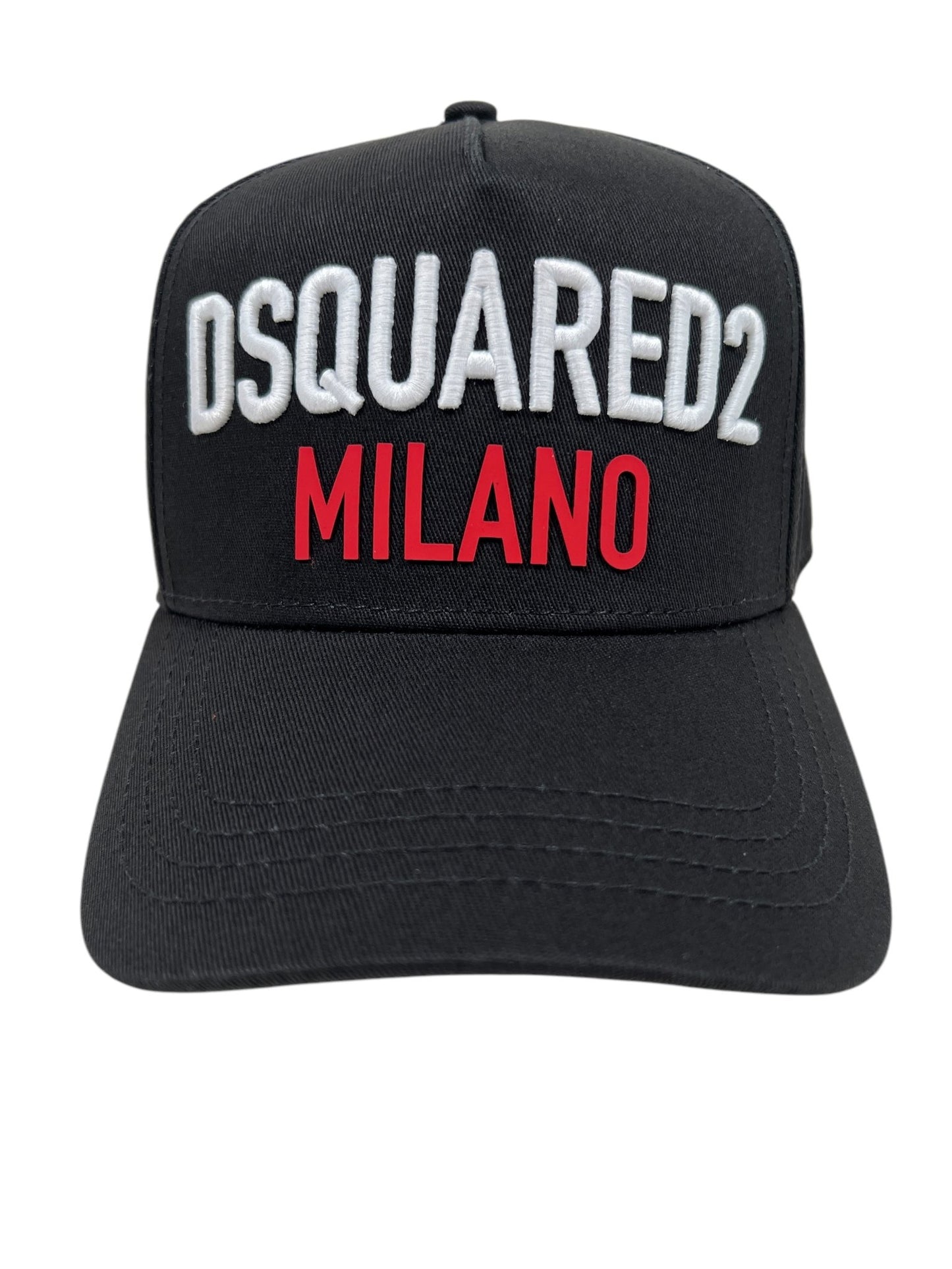 Dsquared2 BCM0917 Baseball Cap Gabardine-Nero