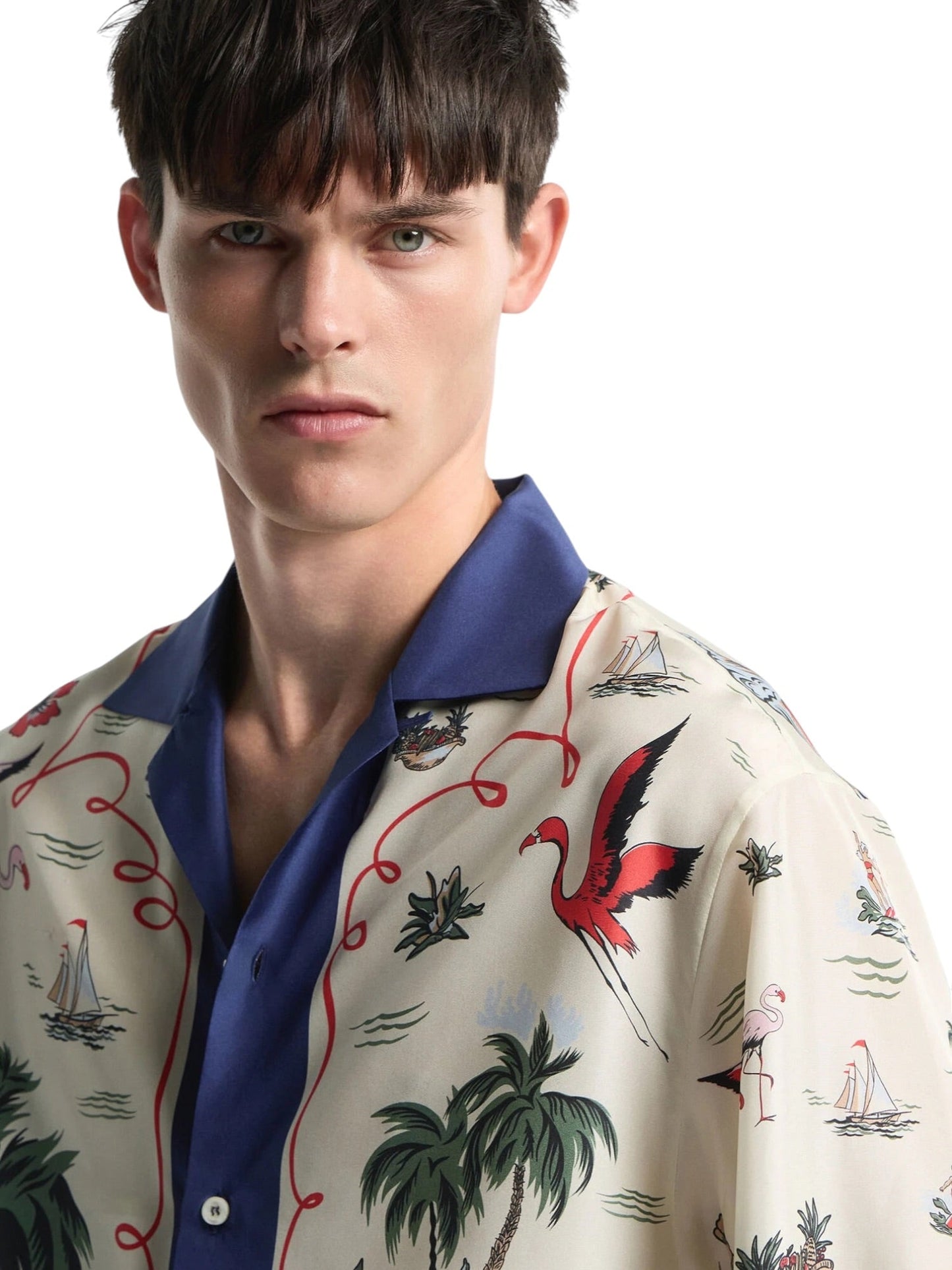 Dsquared2 S71DM0835 Aloha Shirt Multicolor
