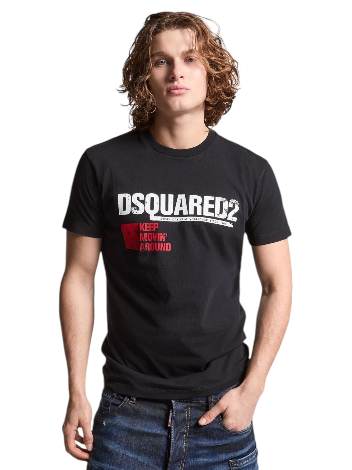 Dsquared2 S71Gd1462 Cool Fit Tee Black