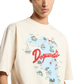 Dsquared2 S71GD1643 Loose Fit Tee Beige