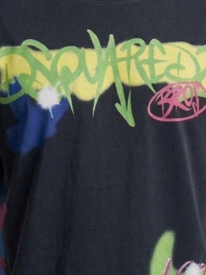 Dsquared2 S71GD1650 Loose Fit Tee Black