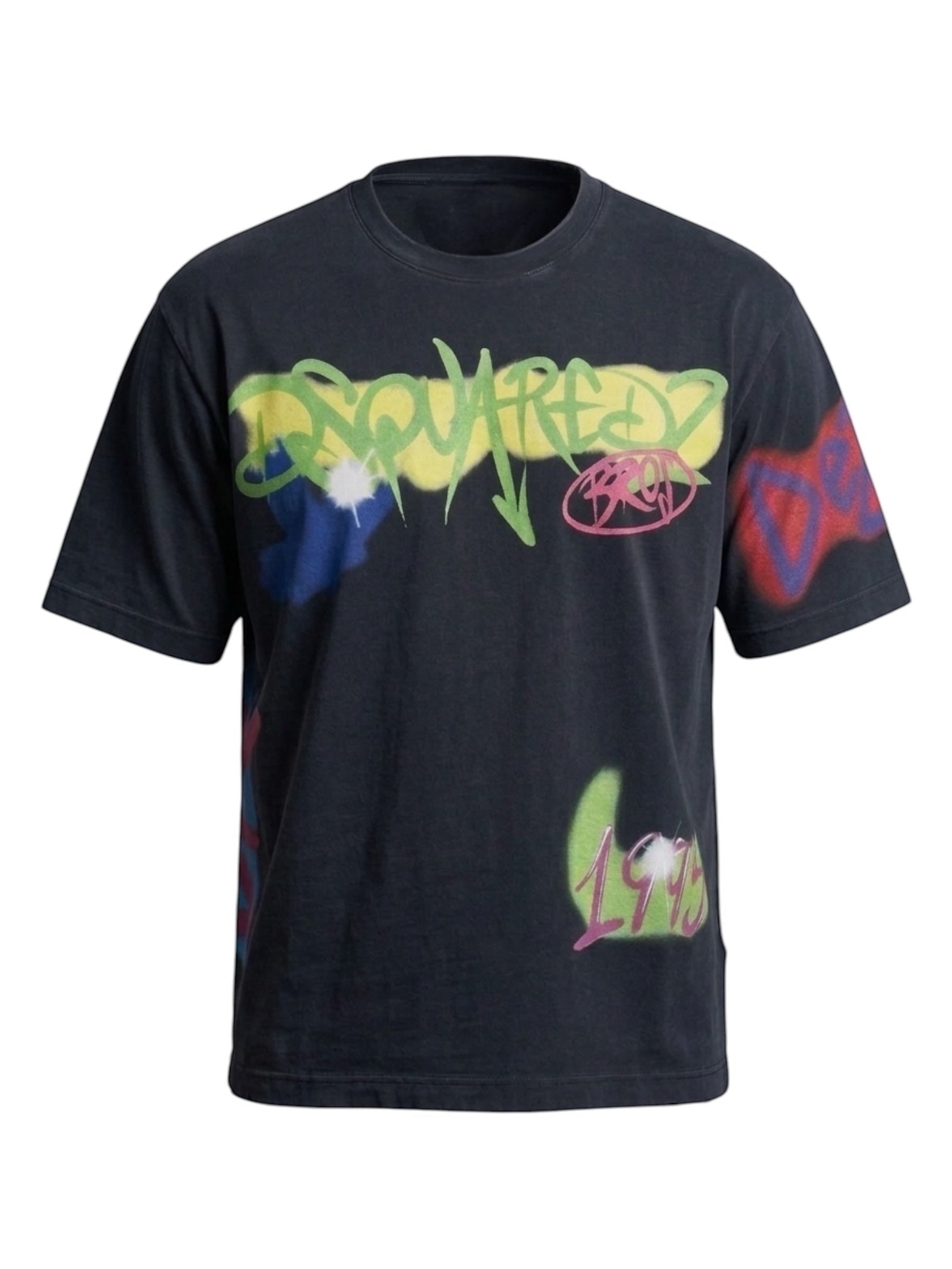 Dsquared2 S71GD1650 Loose Fit Tee Black