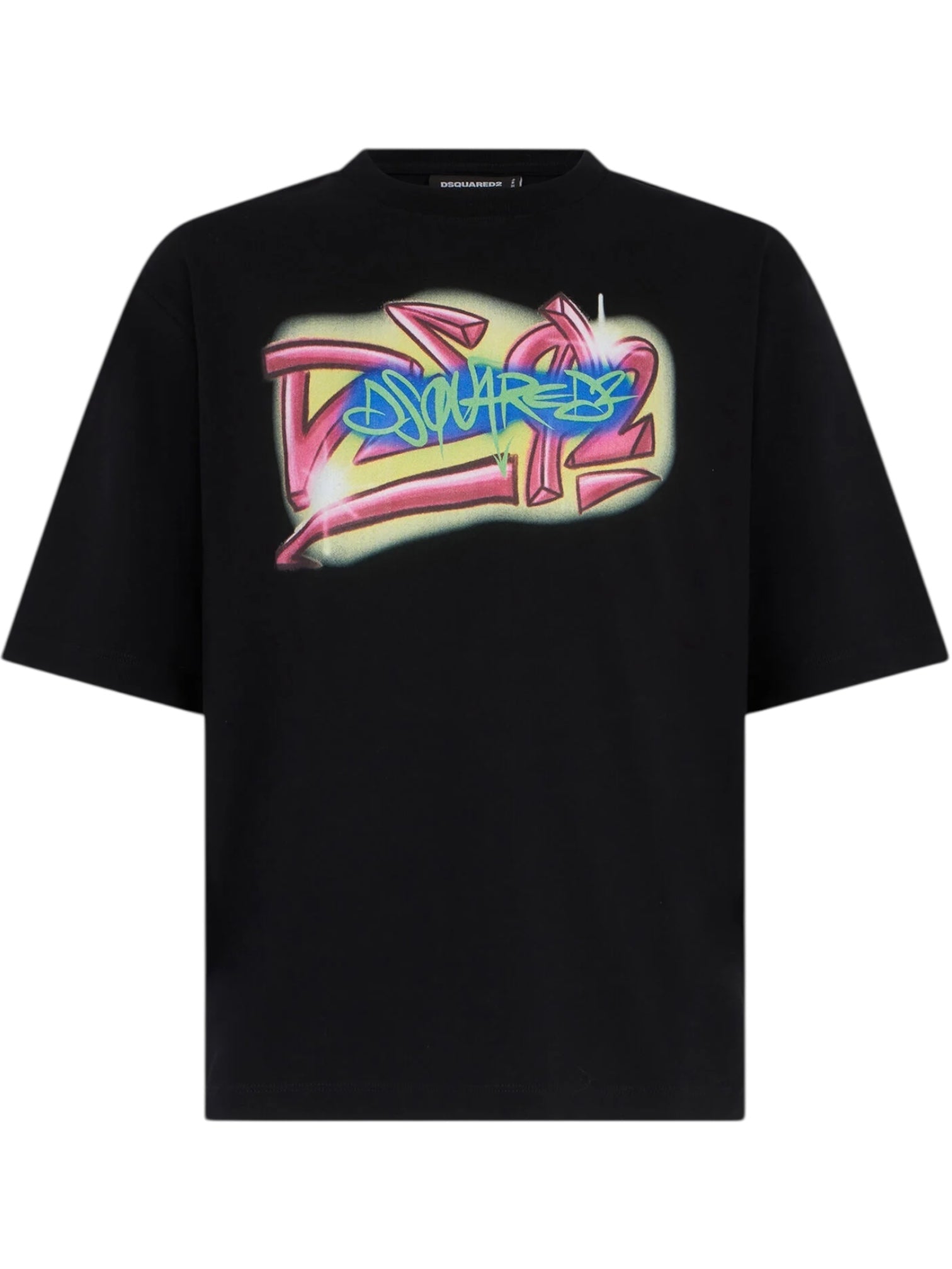 Dsquared2 S71GD1652 Loose Fit Tee Black