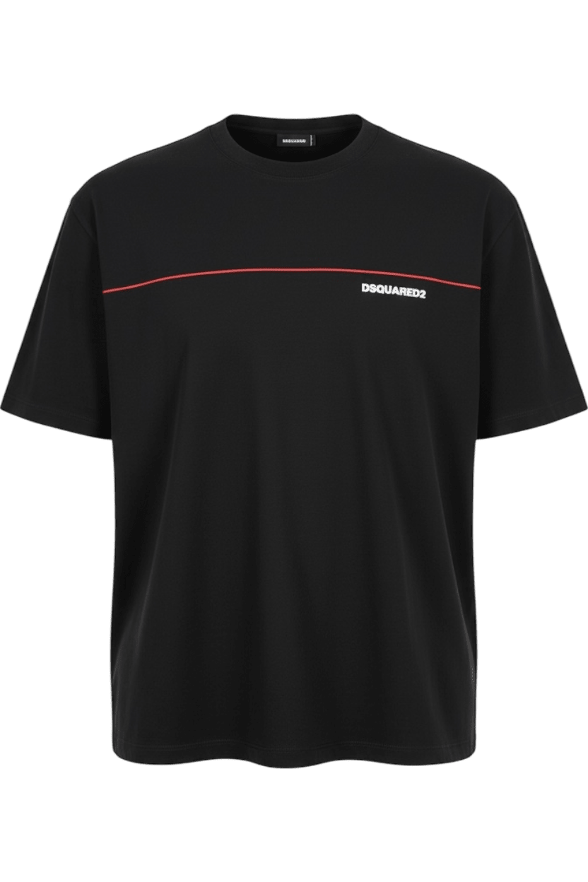 Dsquared2 S71GD1653 Loose Fit Tee Black