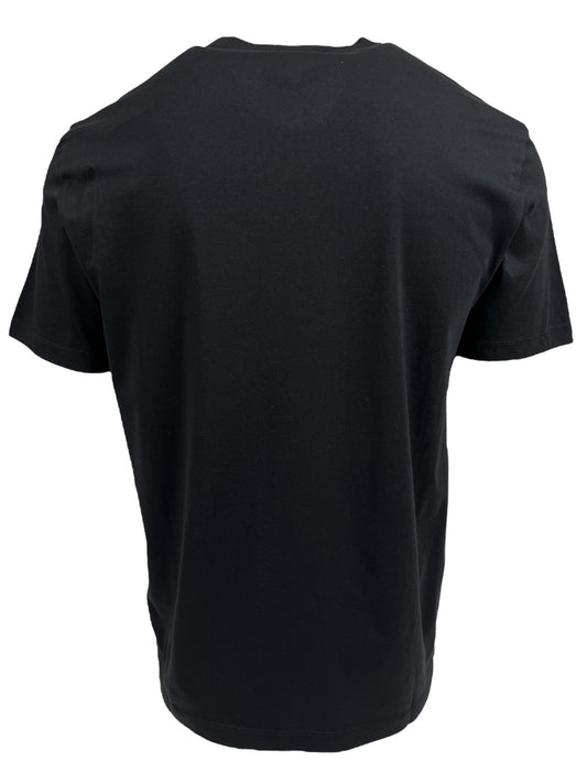 DSQUARED2 S74GD1316 REGULAR FIT TEE BLACK displayed from the back on a white background.