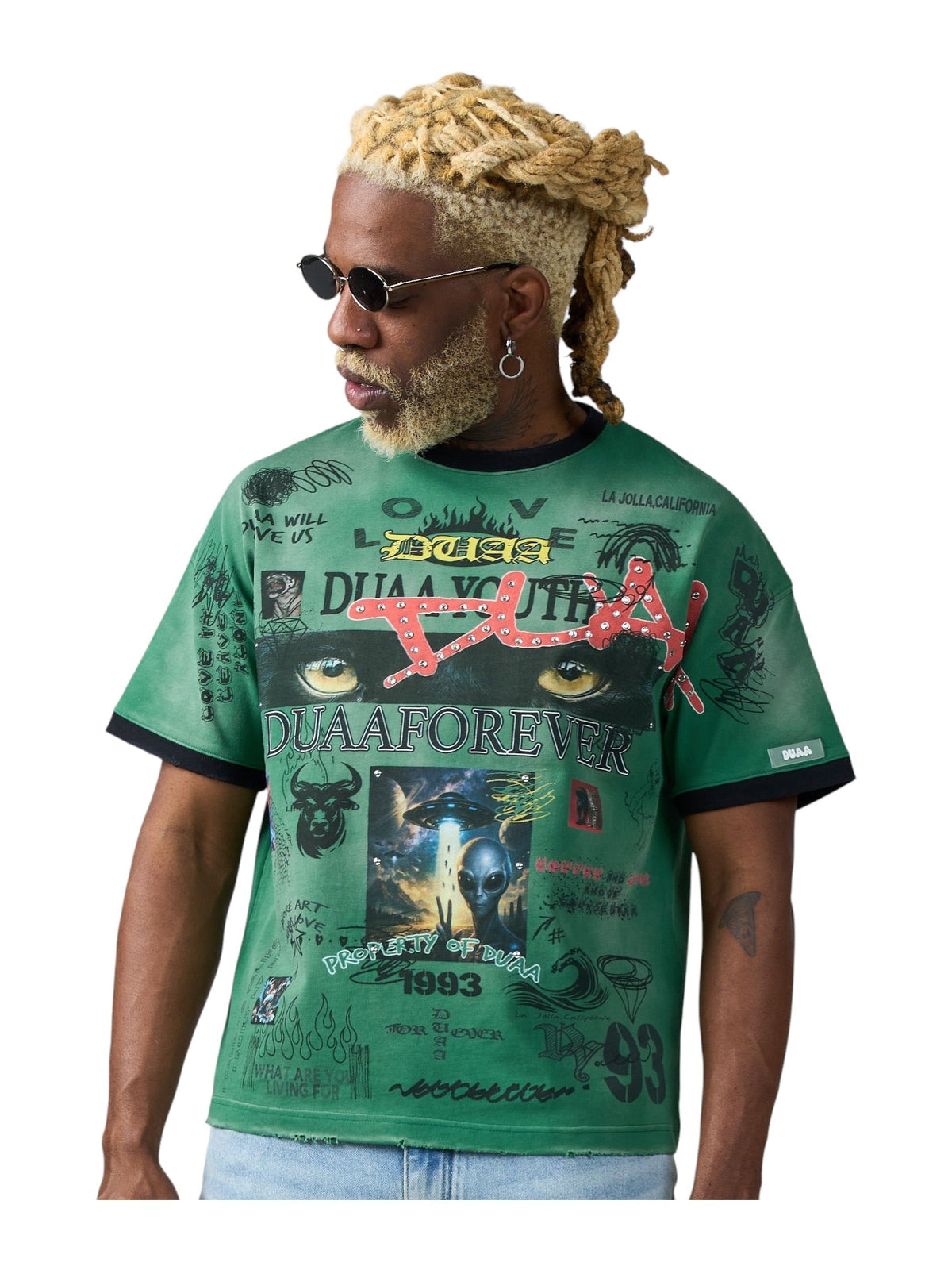 Probus Duaa Amazon Tee Green Duaa Amazon Tee Green GREEN