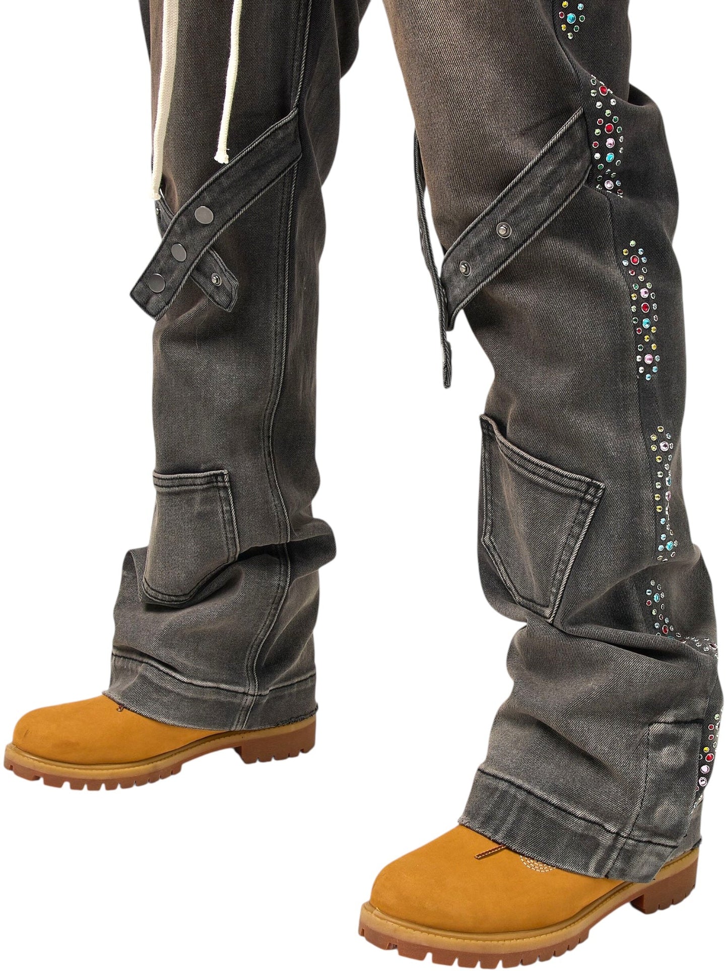 Duaa Aviation Ash Wash Denim