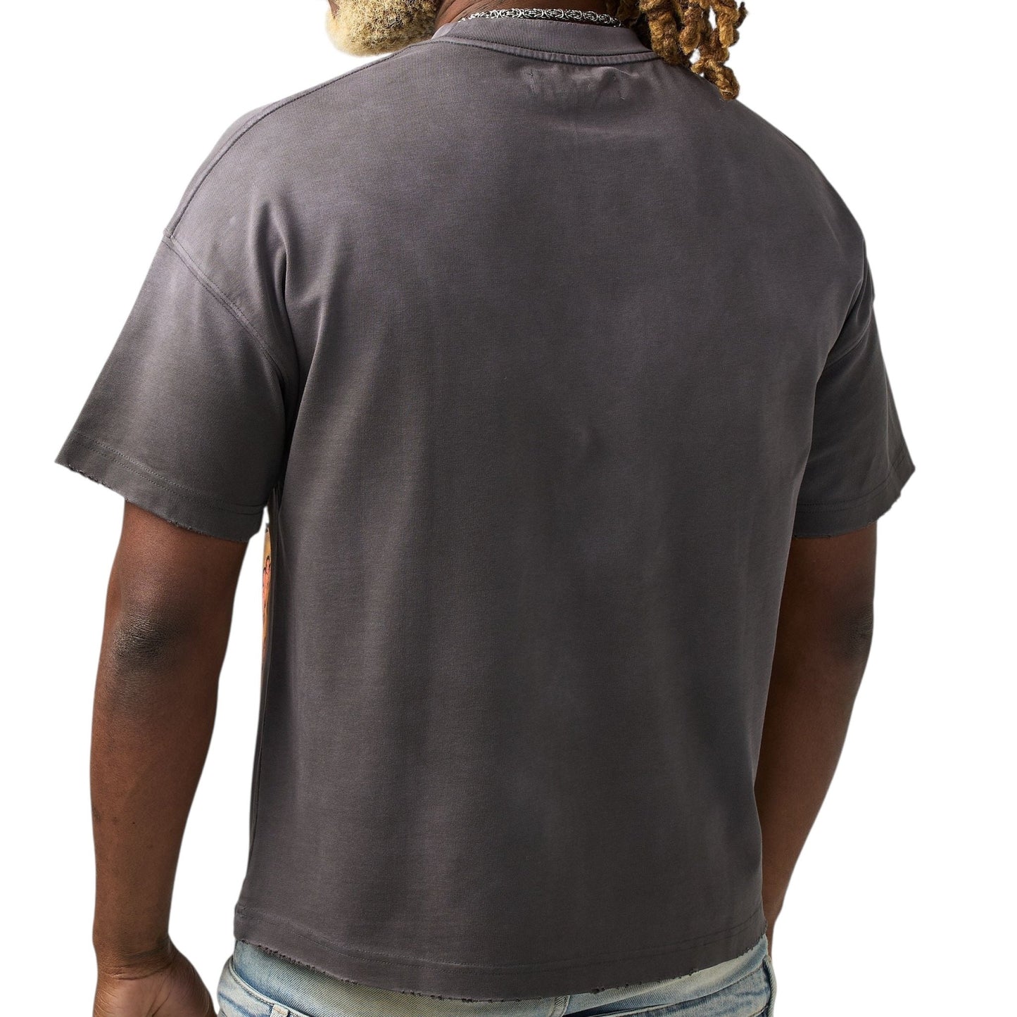 Duaa Bird Tee Shirt Orange