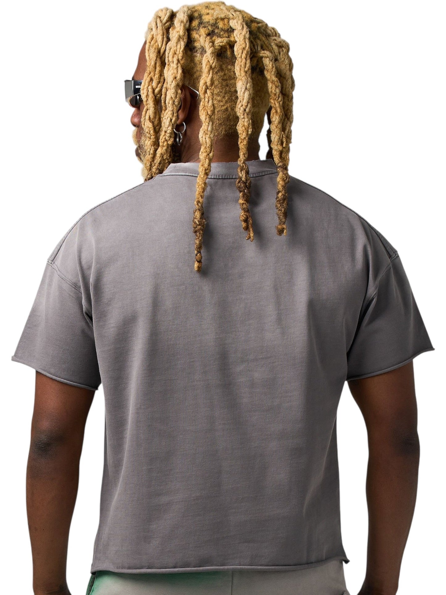 Duaa Cowboy Tee Shirt Grey