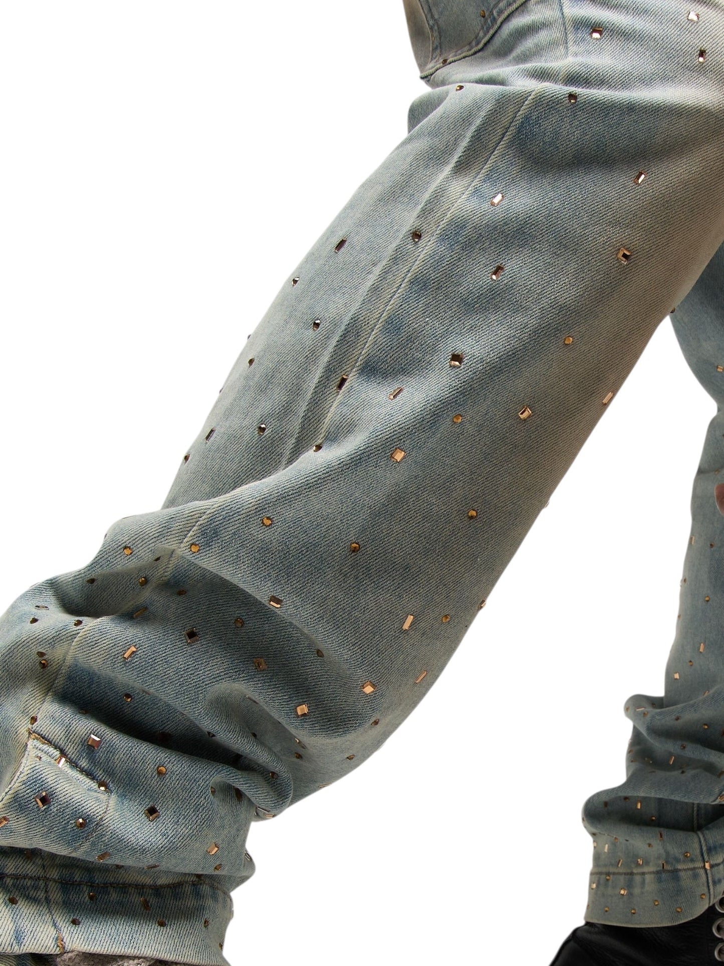 Duaa Favored Blue Denim