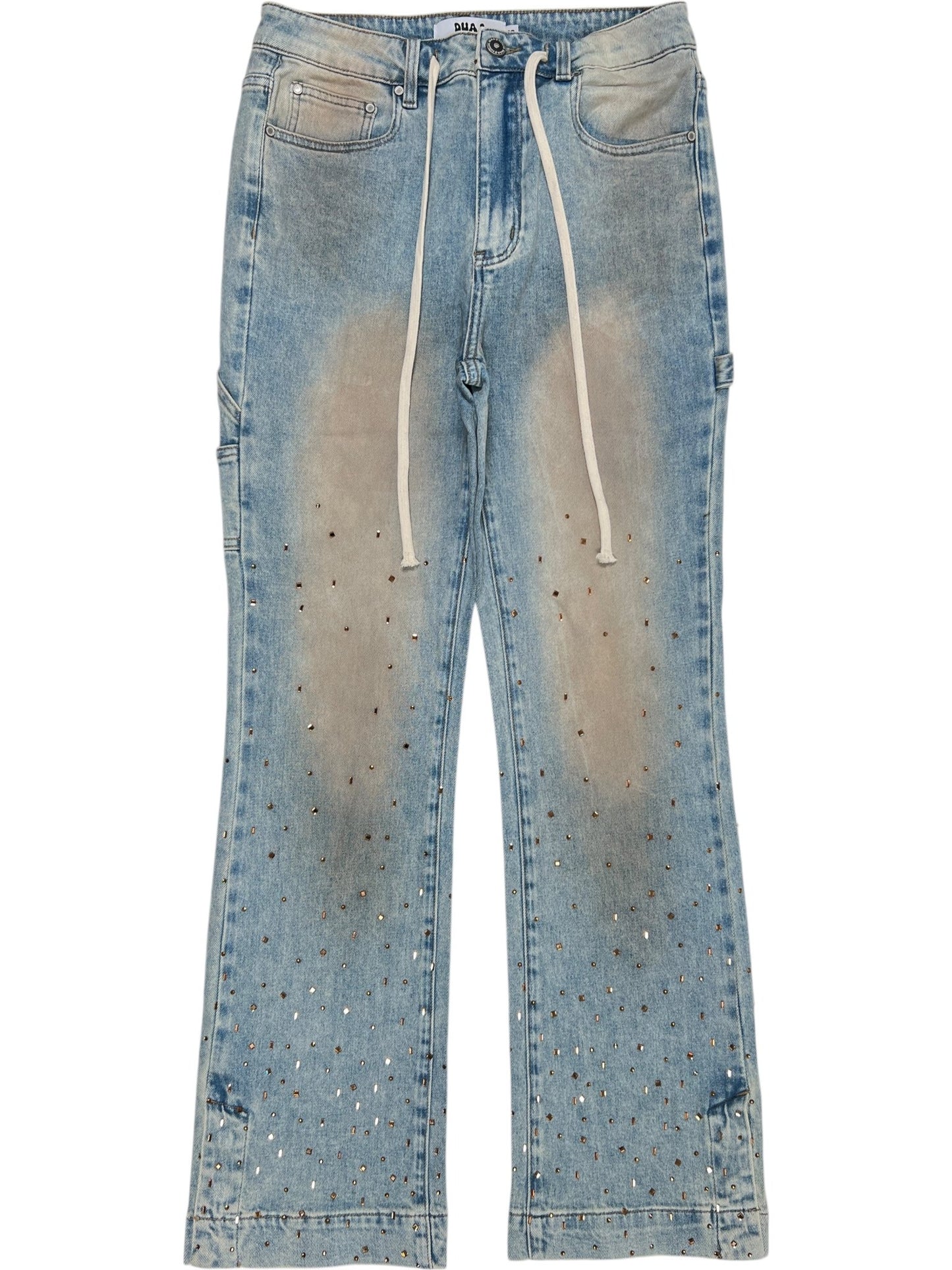 Duaa Favored Blue Denim