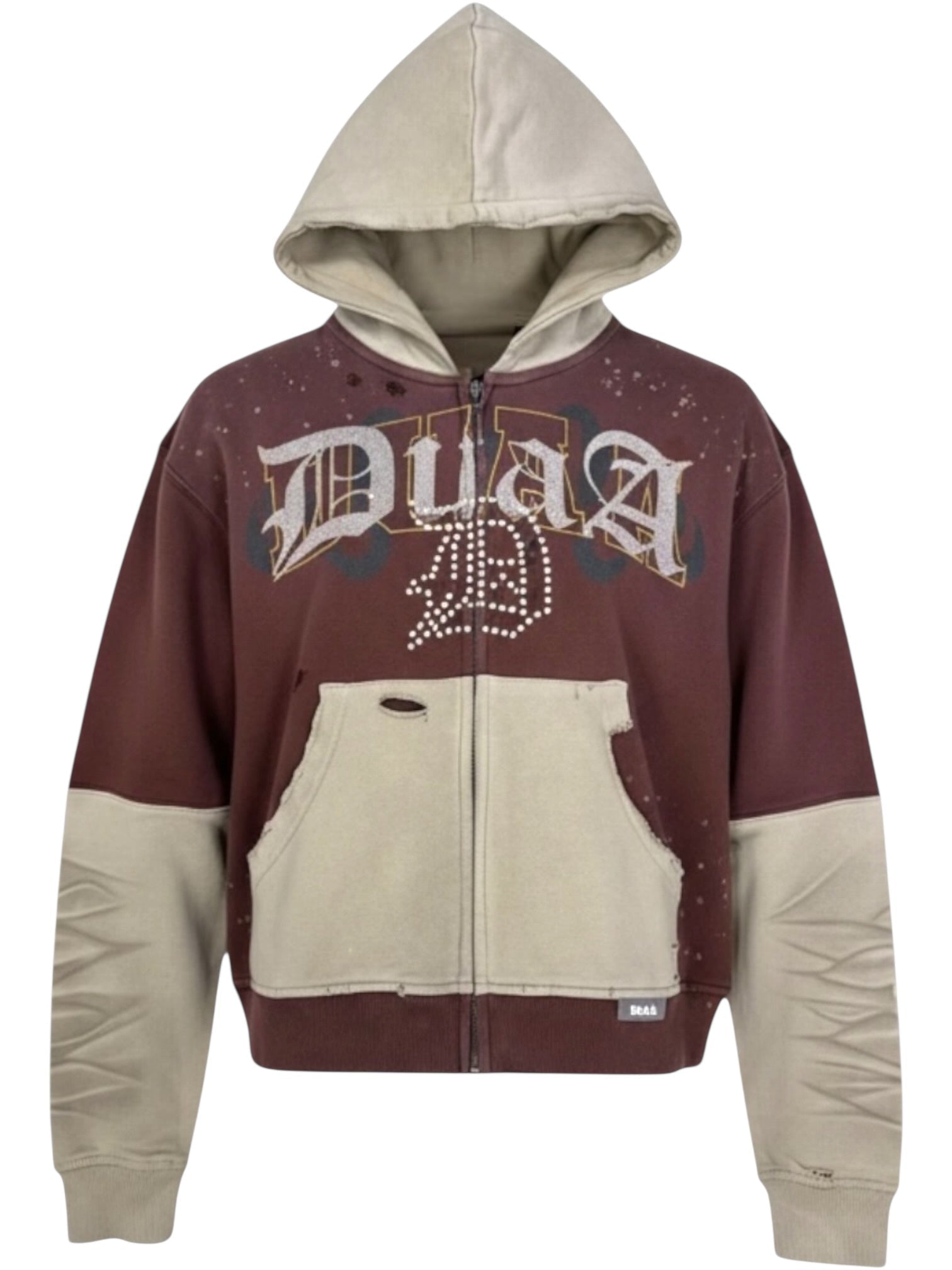 Duaa Fig Hoodie (Brown)