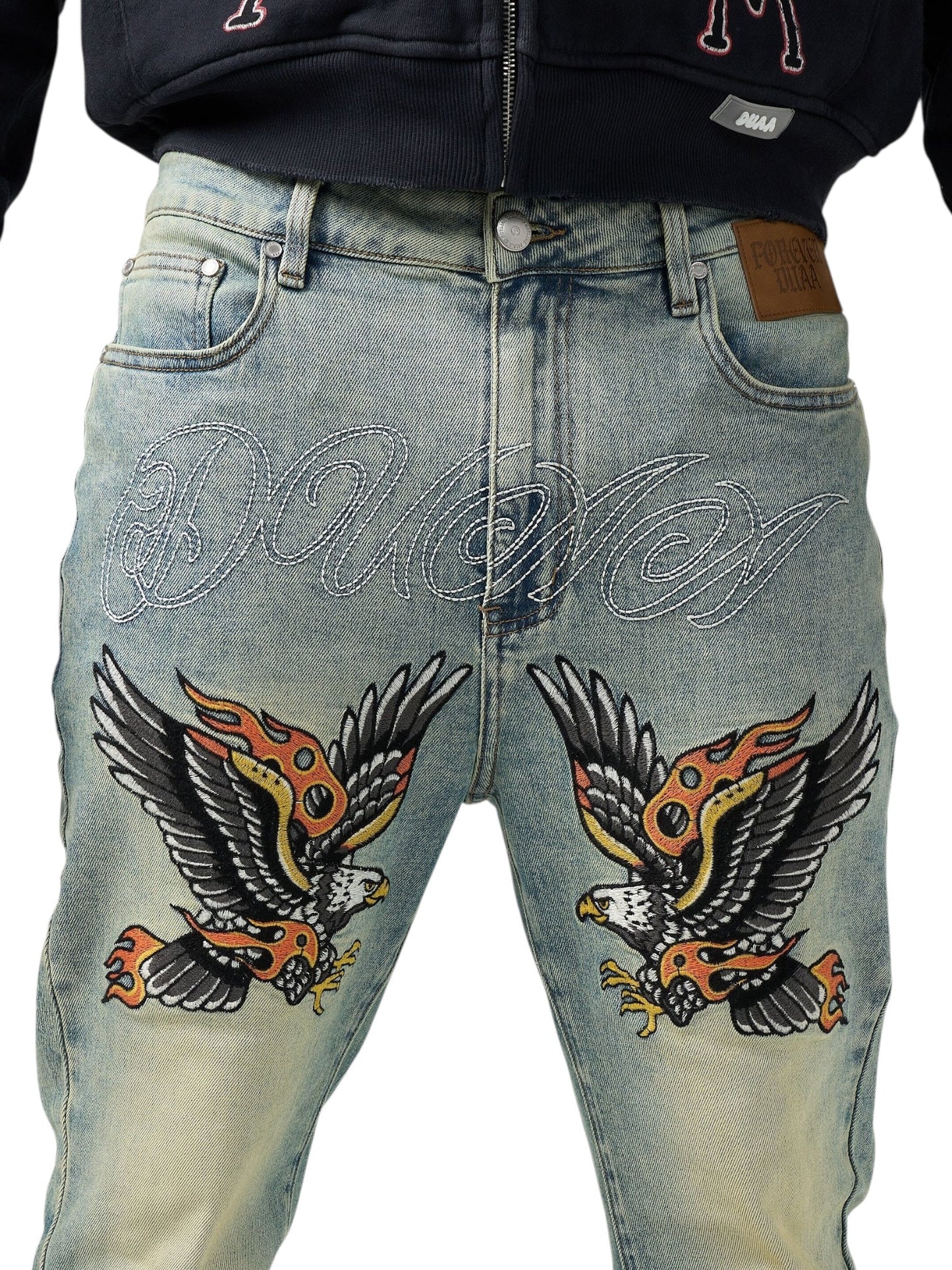 Duaa Flight Vintage Wash Denim